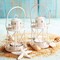 Kate Aspen Tea Light Holder - 8PCS - By The Sea Lighthouse Votive Candle Holder, Centerpiece for Wedding Table, Accent Piece, Birthday Party Decor, Bridal Shower & Wedding Favors